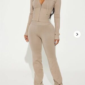 Lena Sweater Pant Set - Oatmeal